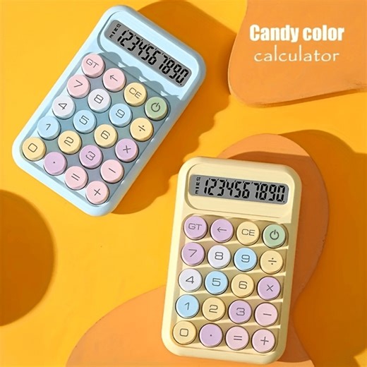 Wazdorf 10 Digit Portable Calculator (Yellow) Price - Buy Online at Best Price in India