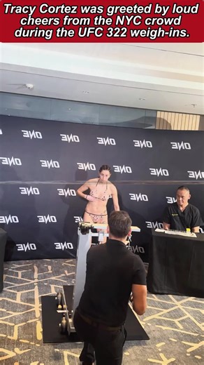 Tracy Cortez Weighs In for UFC 322 Rematch Against Blanchfield