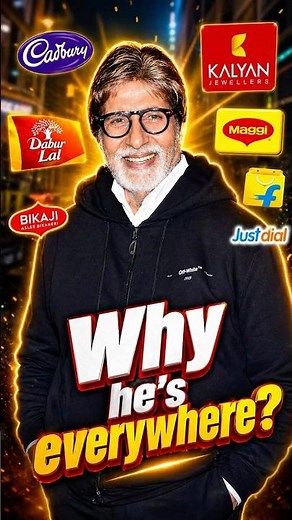 Why Amitabh Bachchan Is In EVERY Ad 🤯