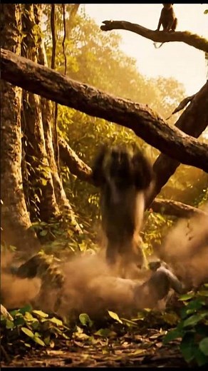 Baboon LEAPS From Above to Save Baby From Leopard! 😱🐒🐆 | Wild Jungle Fight