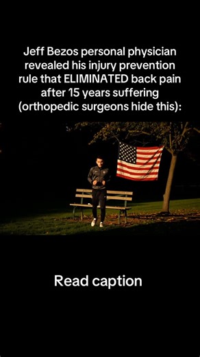 Mr Cypher / Build your Billionaire-LifeStyle on Instagram: "1. Dr. Michael Torres treated Bezos for chronic lower back issues at Amazon headquarters for 11 years. He exposed Jeff’s most effective pain elimination technique: Bezos stands and walks for 90 seconds every 25 minutes during desk work, using phone timer with zero exceptions. “Most people sit until pain forces them up,” Torres said. “Jeff interrupts sitting before disc compression accumulates. Those 90-second breaks prevent the microtra