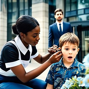 The Millionaire’s Son Was Born Deaf—Until Maid Pulled Out Something...