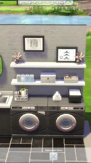 Modern Laundry in The Sims 4: Tips and Tutorial