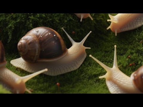 Snail Adventure: How Gastropods Use Slime to Conquer Trees and Terrains