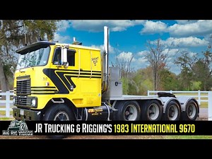 JR Trucking & Rigging's 1983 International 9670