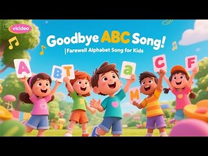 Goodbye ABC Song | Farewell Alphabet Song for Kids