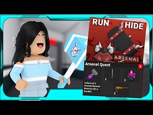 How To Get The New Arsenal Quest Set in FTF! (Roblox FTF)