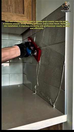 How to Grout Tile Like a Pro | Perfect Tile Finishing Tutorial (Fast & Satisfying)
