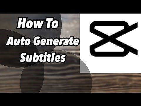 How To Add English Subtitles Using CapCut Auto Captions Feature| CapCut Tutorial
