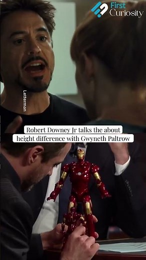 Robert Downey Jr Jokes About His Height Difference With Gwyneth Paltrow