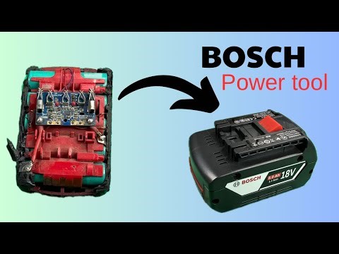 DIY Bosch 18V Battery Rebuild – Works Like Brand New!