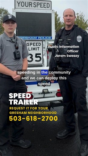 Gresham Police Department on Reels