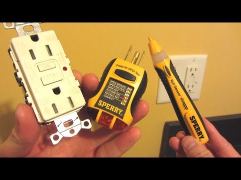 GFCI Outlet Tester Demo | Shared Outlet Downstream Load Test