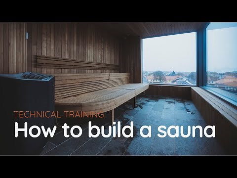 How to build a sauna