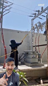 Opening and Closing Isolator Switch.⚡️😱 باز و بسته كردن كليد ايزولاتور.⚡️😱 | Next Level Entertainment