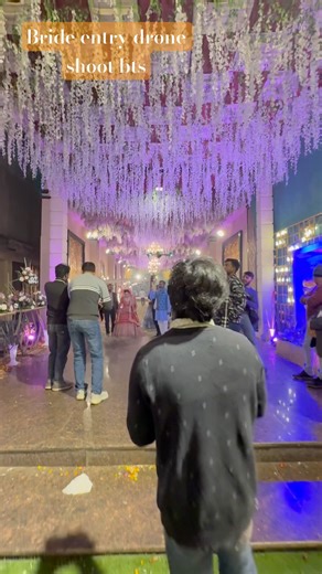 BRIDE ENTRY BEUTY FULL ENTRYDRONE SHOOT BTS | Skyview Bride:Behind the Entry #weddingreportage #bts