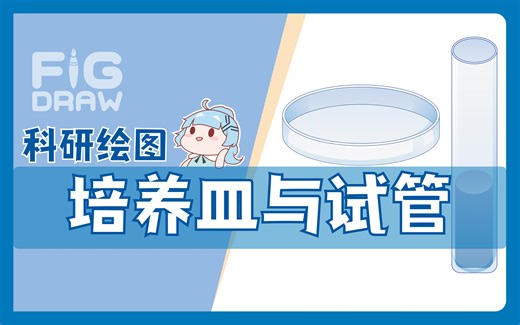 【Figdraw】AI科研绘图：培养皿与试管（附源文件）