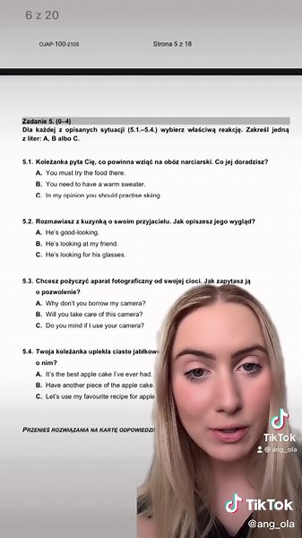 English Language Test Review: PET Questions Explained