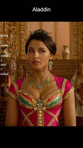Aladdin (2019) | "Prince Anders, my daughter, Princess Jasmine." Royal Palace Scene 🏰✨