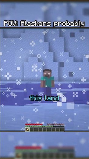 Alaska Portrayed in Minecraft