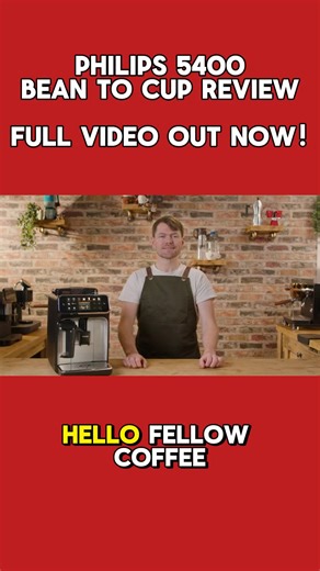 Philips 5400 Bean To Cup Review- Full Video Out Now! #coffee #coffeemachine #shorts