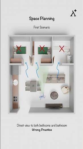 Space Planning Mistake to Avoid in Home Design! 🚫🛁