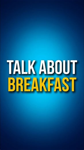 Daily English Practice | Breakfast Conversation