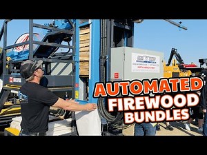 Hands-Free Firewood Bundles - North America's First Automated Firewood Packaging Machine