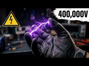 DIY High Voltage Spark Glove ⚡ | Building a 400,000V Gadget
