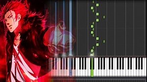 K Project (アニメ「K」) OST - Suoh Mikoto (Piano Synthesia Tutorial   Sheet) Chords - ChordU