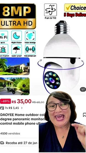 360-Degree Panoramic Outdoor Color Lamp Camera