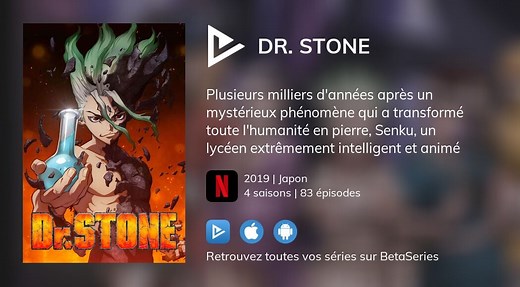 Vidéo : Voir la série Dr. Stone en streaming légal complet