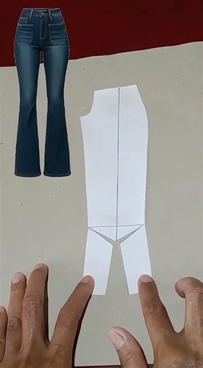 How To Make Your Own High Waisted Bootcut Jeans (DIY)