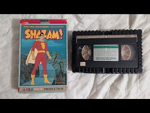 [FULL VHS TAPE] Shazam Volume 1 1983 Family Home Entertainment