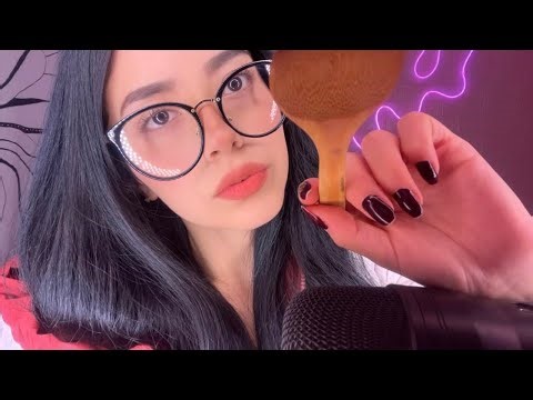 Te hago dormir con una cuchara 💓 | M0uth Sounds | Tapping | Andrea ASMR 🦋