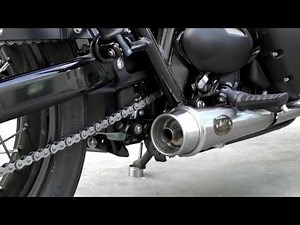 Triumph Bonneville T100 M.Y. 2017 + Zard exhaust (low mounted)