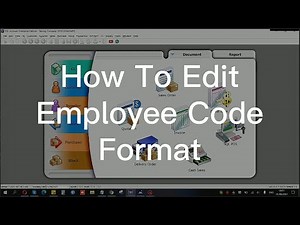 How To Edit Employee Code Format 如何更改员工工号格式 | SQL Payroll