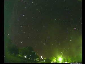 Fireball over Kansas (meteorite impact?)
