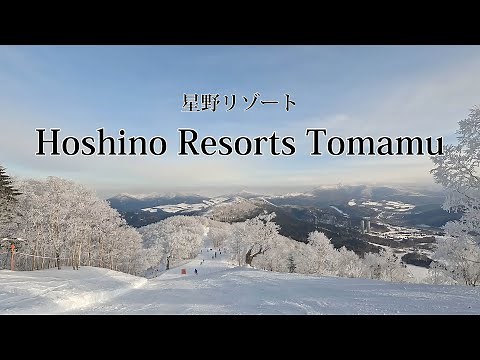 [4K video]Enjoy skiing at Hoshino Resort Tomamu, Hokkaido, Japan.