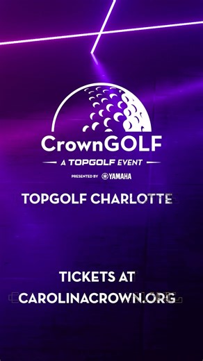 👑 ⛳️ 𝗖𝗥𝗢𝗪𝗡 𝘅 𝗧𝗢𝗣𝗚𝗢𝗟𝗙 presented by Yamaha — Join us 𝗦𝘂𝗻𝗱𝗮𝘆, 𝗡𝗼𝘃𝗲𝗺𝗯𝗲𝗿 𝟭𝟬𝘁𝗵 at Topgolf Charlotte - Southwest for a great day with fellow Carolina Crown staff, fans, and supporters! ➡️ For tickets and sponsor packages, visit: www.carolinacrown.org/events/topgolf | Carolina Crown