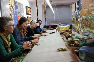 AUBUSSON. Une esthétique de collage tissé