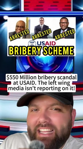 Shining Light on the $550 Million USAID Bribery Scandal 💡💸 #storytime #usa #pov #fyp #foryou #briberyscandal #usaid #story #american #america #tiktok #_thatoneguy92