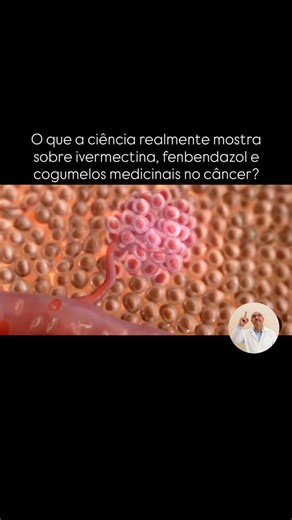 Dr. Jose Nasser on Instagram: "🚨 O que a ciência realmente mostra sobre ivermectina, fenbendazol e cogumelos medicinais no câncer? Estudos pré-clínicos e clínicos complementares vêm investigando múltiplos mecanismos antitumorais dessas abordagens — sempre como potenciais adjuvantes, não substitutos do tratamento oncológico padrão. 🔬 Ivermectina • Modula vias de sobrevivência tumoral (PI3K/AKT/mTOR, Wnt/β-catenina) • Induz apoptose e bloqueia proliferação em modelos de glioblastom