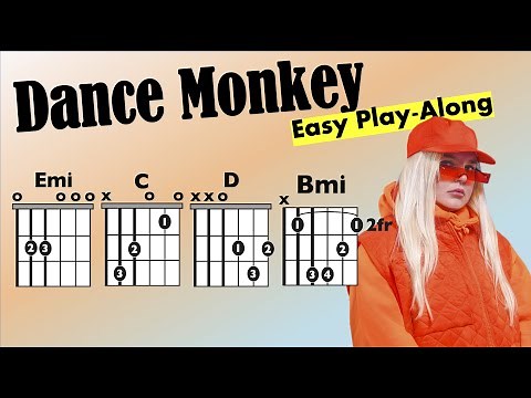 Dance Monkey (Tones and I) Easy Guitar/Lyric Play-Along