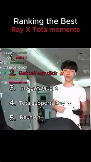 Ranking Best Ray X Tota moments
