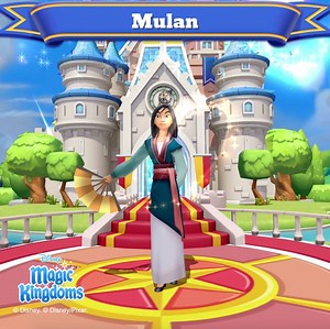 Play as Mulan, Shang, or Mushu and bring honor to Disney Magic Kingdoms today: http://gmlft.co/DMK8 | Mulan