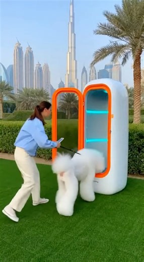 Dubai’s New AI Pet Haircut Robot Will Shock You 😲🤖 | Instant Pet Haircut 4.0