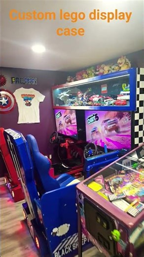 Custom built lego display case is very nearly done!!