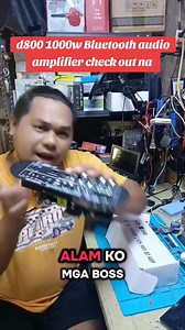 D800 1000w Bluetooth audio amplifier #cellphonerepairspecialist #CellphoneTechnician #electronics #cellphoneaccessories #CellphoneRepair #bluetoothspeaker #bluetoothamplifier | Page ni Vaval