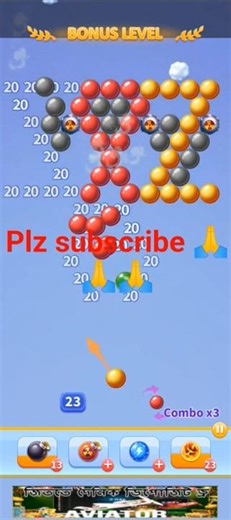 😮😮 Game#short#video# 😮😮😮bubble#shooter😮😮😮plz subscribe mex game 🙏🙏🙏🤲